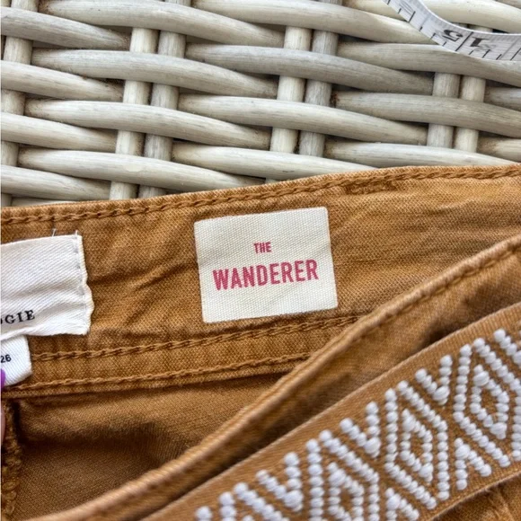 Anthropologie The Wanderer Utility Pant 26 boho layered classic‎ workwear - Picture 7 of 10